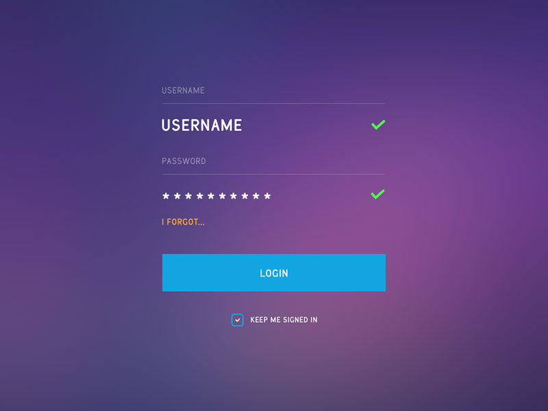 Don't make small inputs Don't make small inputs