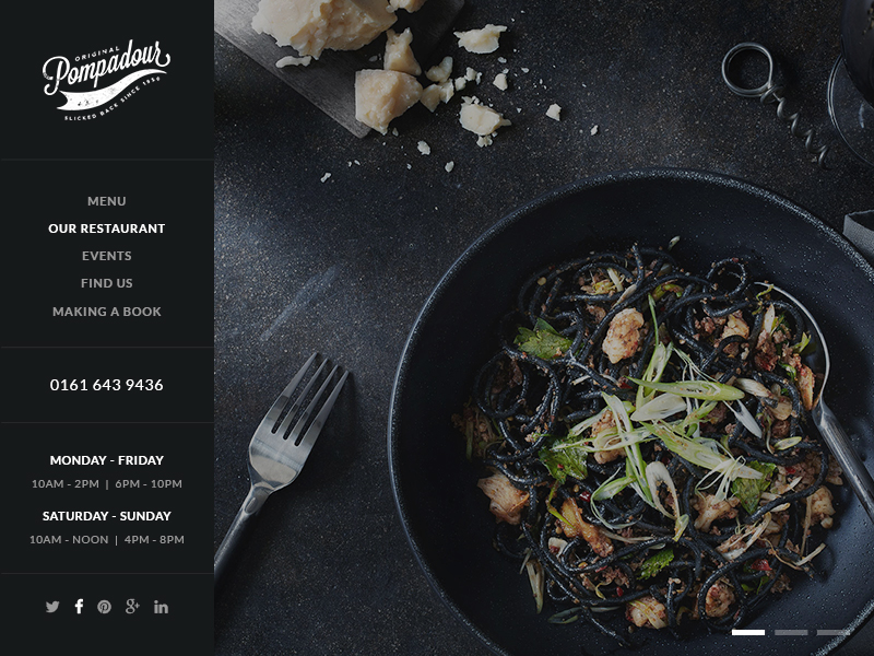 Find Your Audience for restaurant website design