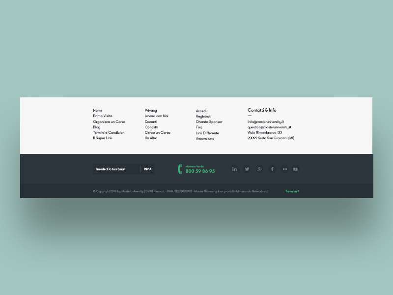 Order Footer Links Order Footer Links for website footer design