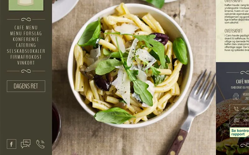 designing a restaurant website featured image