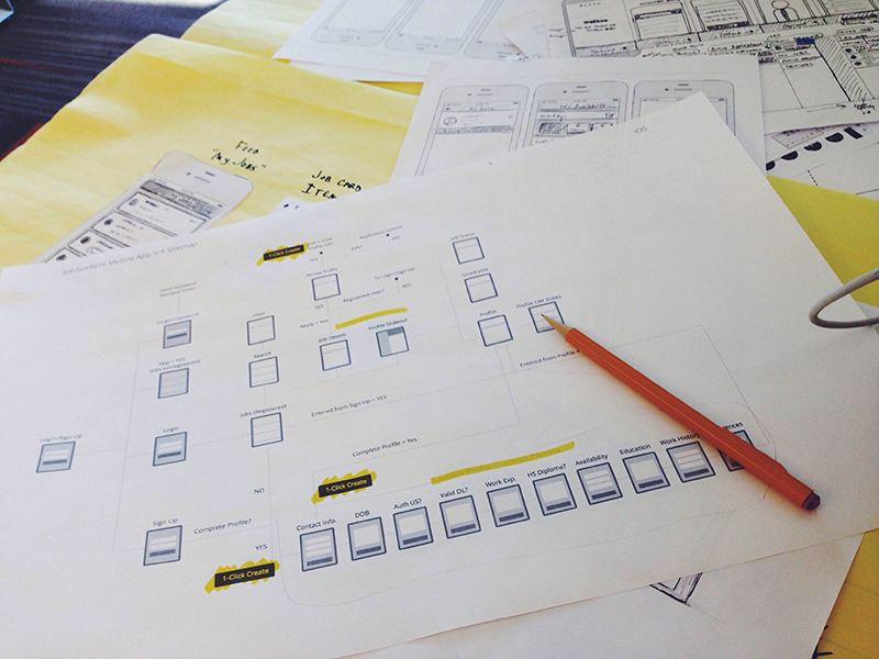 Sketch Your User Flow by Hand Sketch Your User Flow by Hand for ux design mockup
