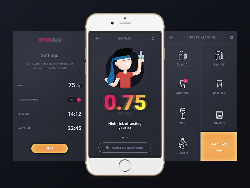 Alcohol-calculator-app