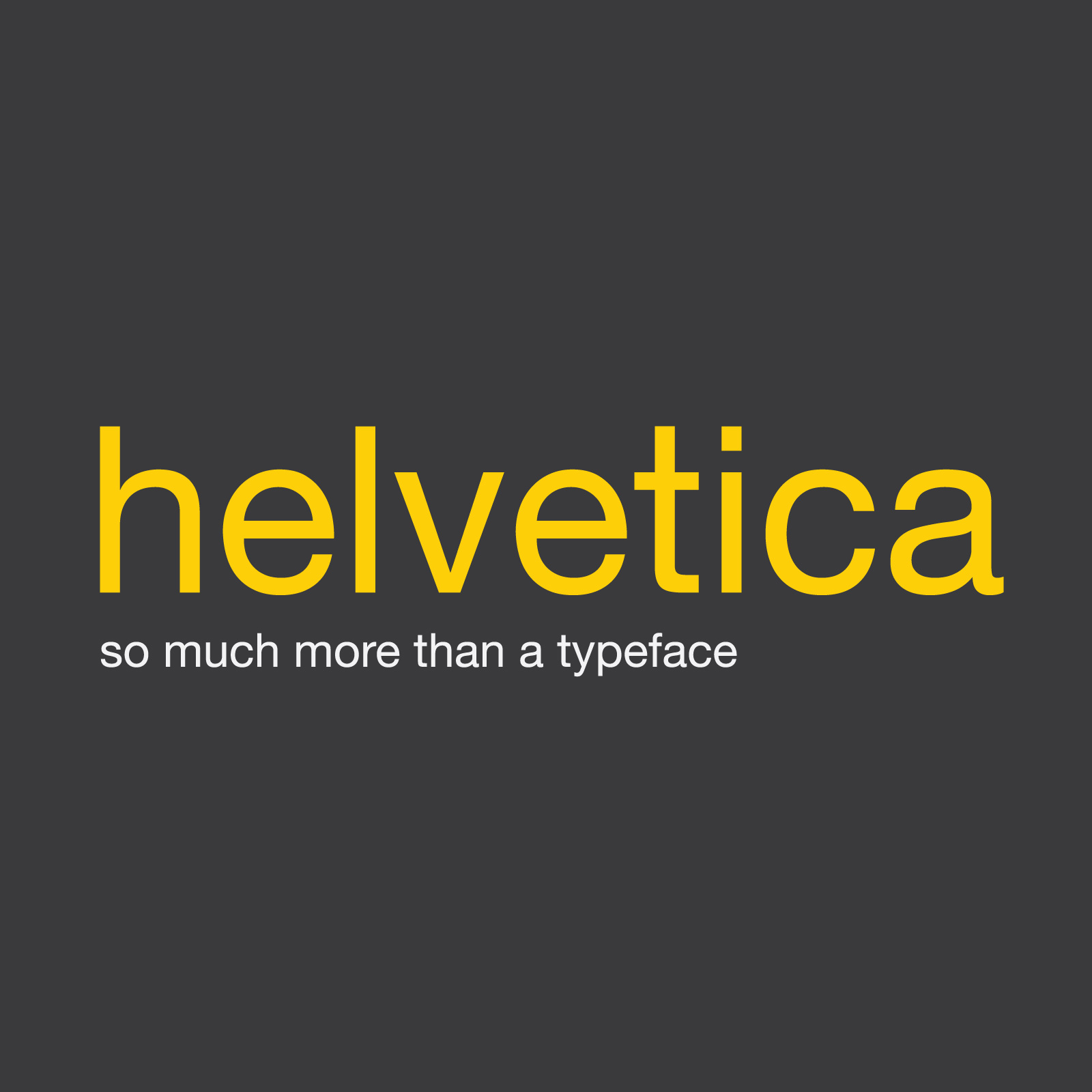 The technicalities of Helvetica The technicalities of this amazing font
