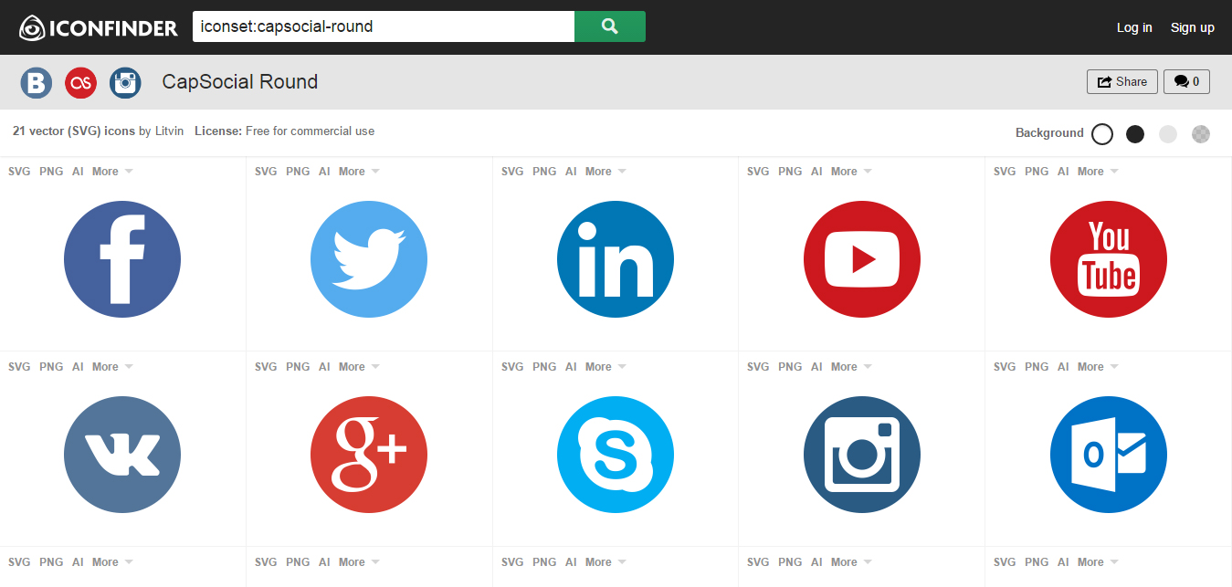 CapSocial Round CapSocial Round