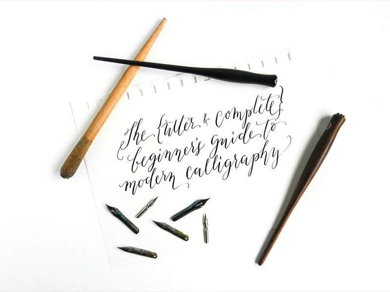 hand lettering tips