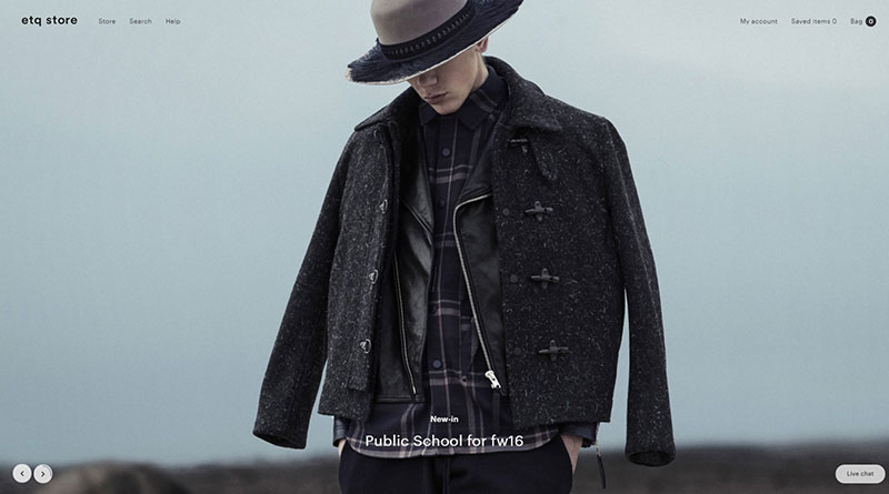 Minimalist web design - 2