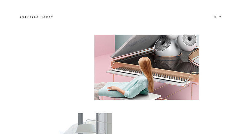 Minimalist web design - 3