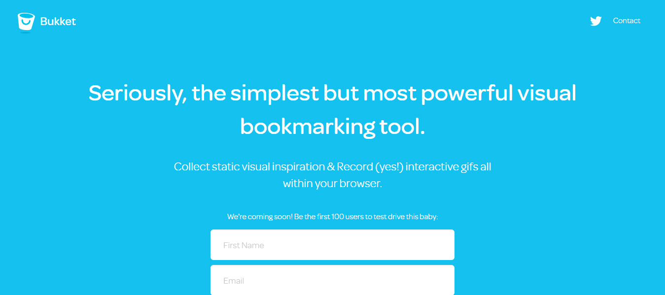 one page website - 5