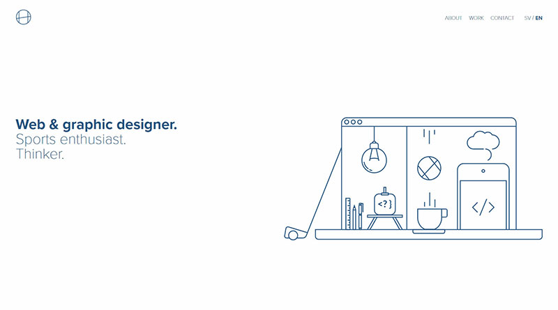 Minimalist web design - 8