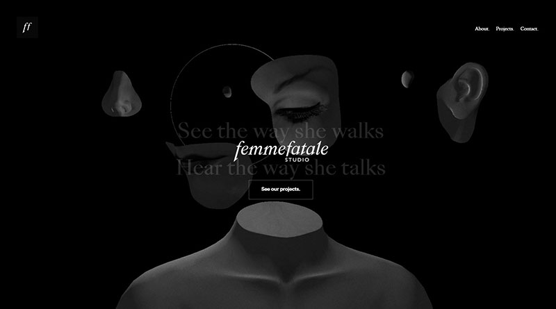 Minimalist web design - 9