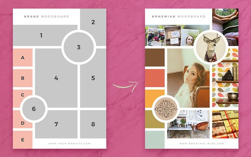 how to create a mood board- featured image