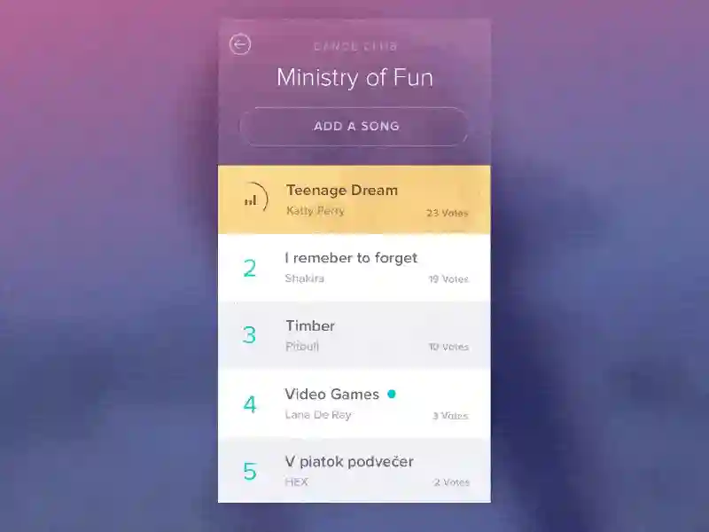 eye candy color palette