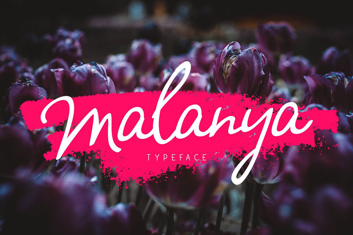 Malanya Typeface