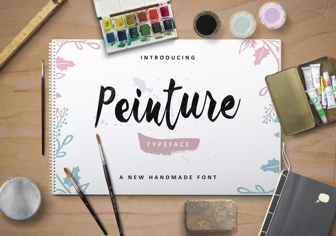 Peinture Modern Fonts