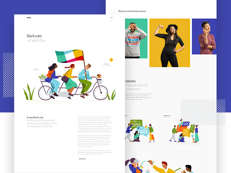 A mental concept of your plan what the web design will look like