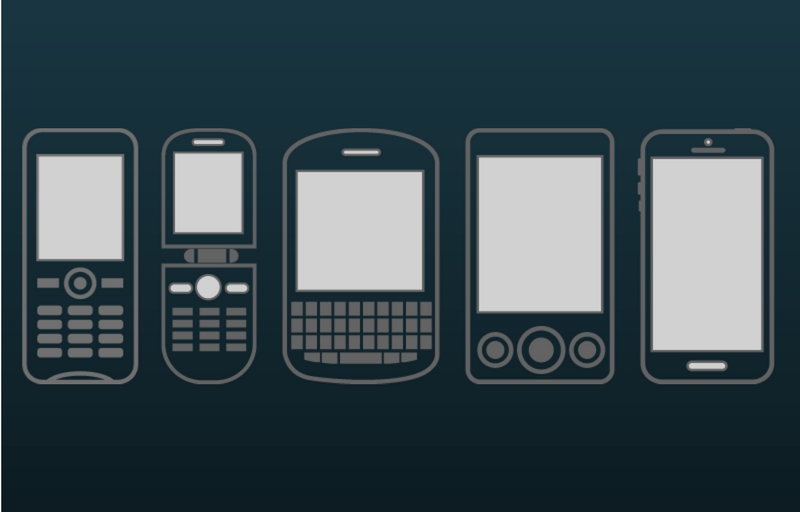 evolution of mobile phones