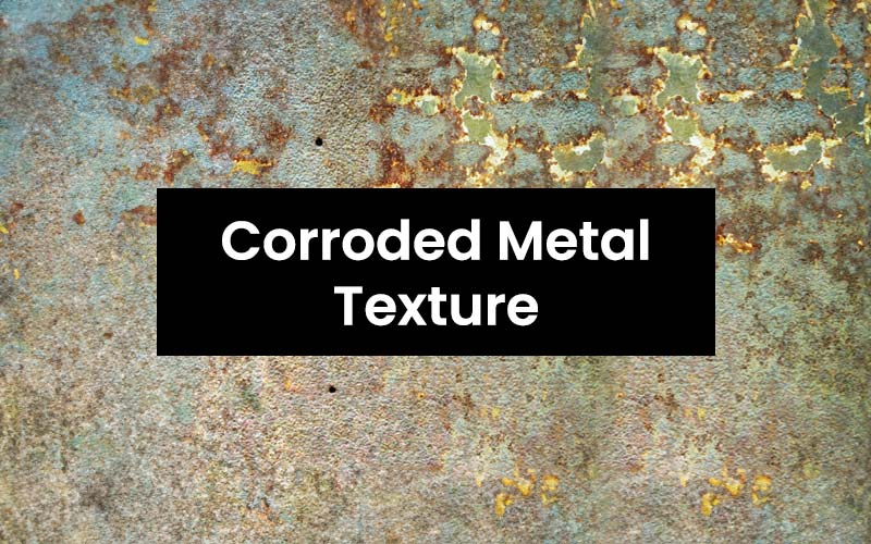 Corroded : convey sense of industrial decay