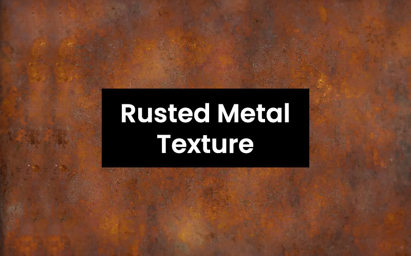 Rusted metal texture
