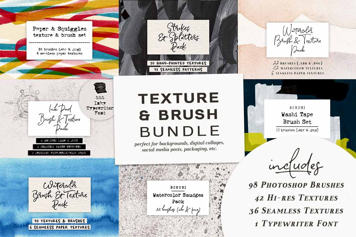 texture and brush bundle