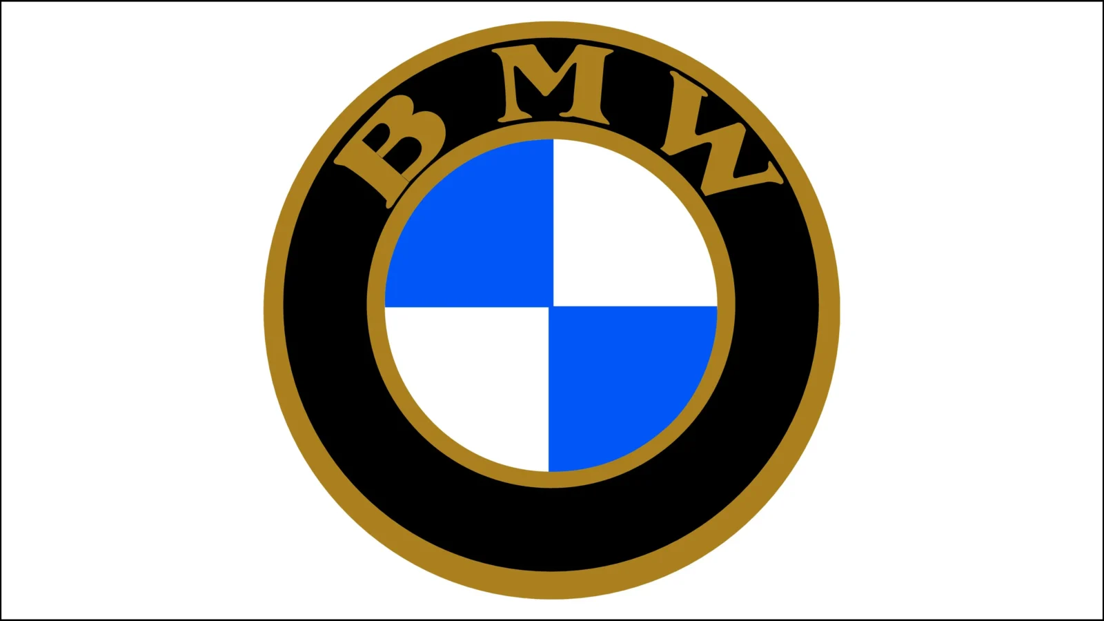 Golden BMW