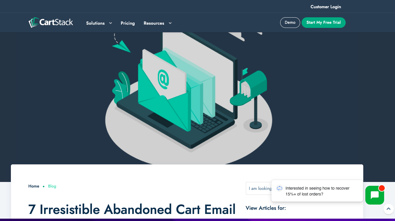 cartstack website design carstack website
