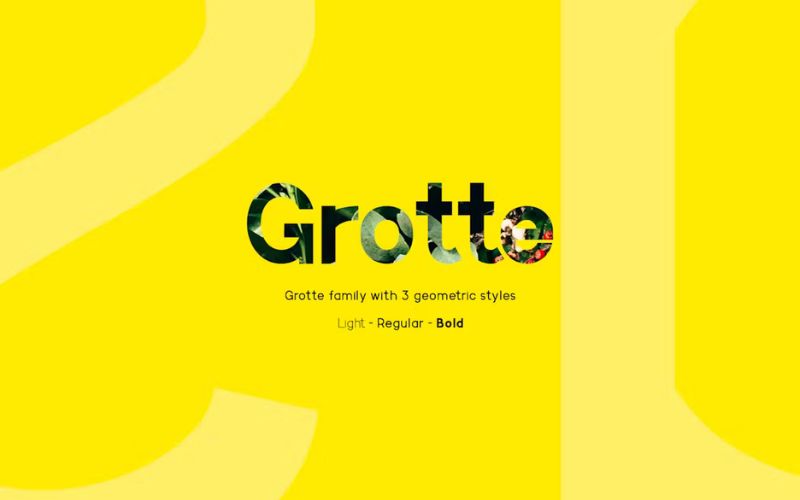 grotte - works well with different languages