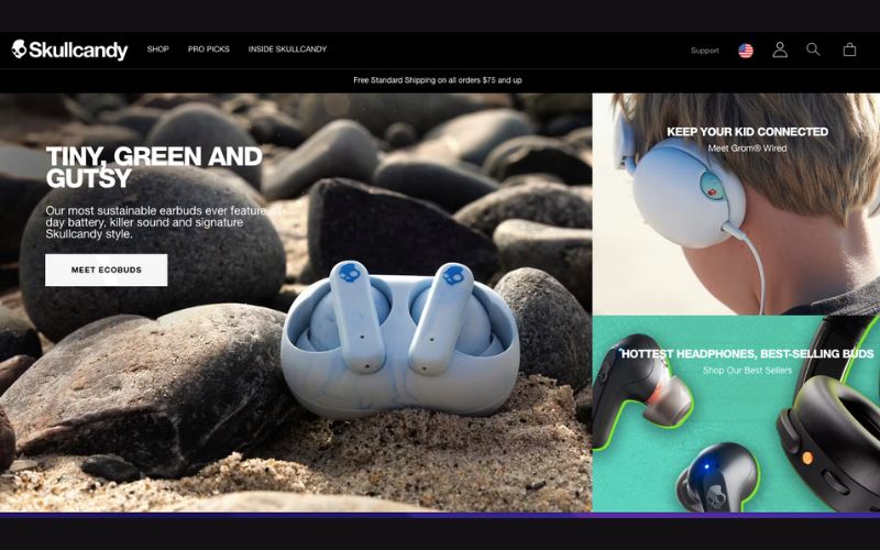 Skullcandy-website