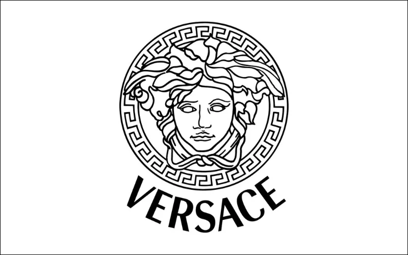 medusa logo with versace wordmark, Versace logo mythology connection, Versace logo Greek influence, Versace logo artistic design, Medusa representation in Versace, Versace logo cultural impact