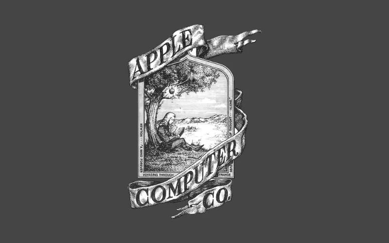 first apple logo in 1976