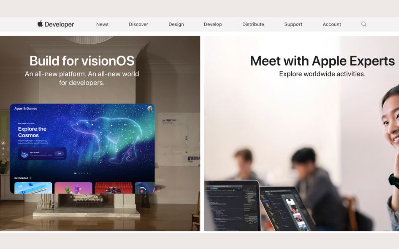 apple design website