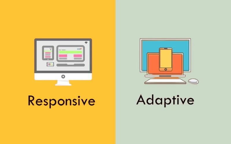 responsive vs adaptive web design featured image