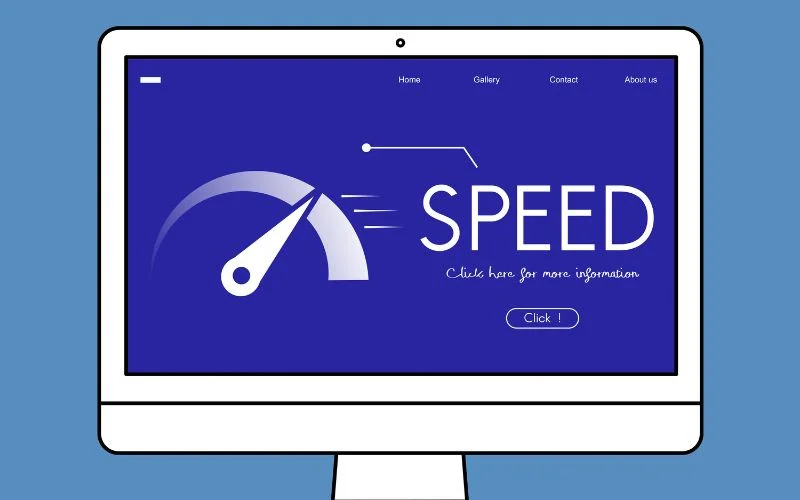 maintaining website speed is a good web design practice