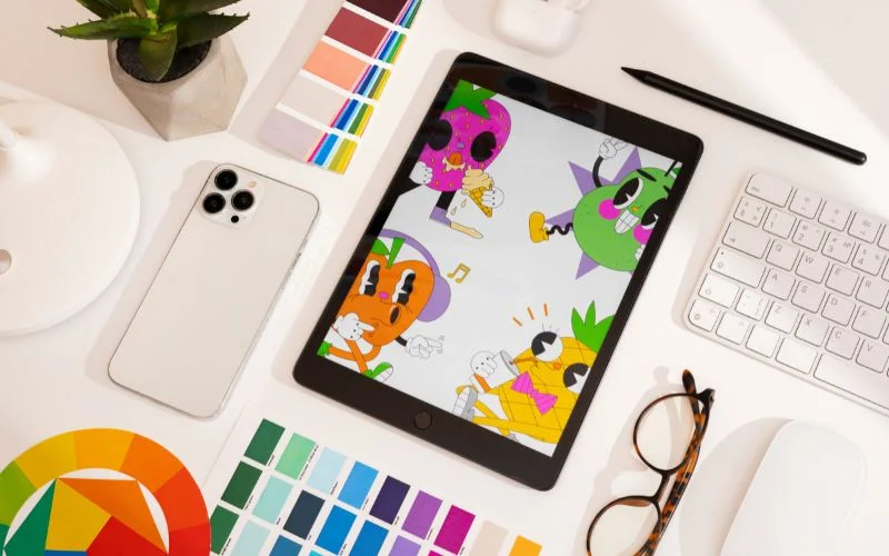 use icons and illustrations