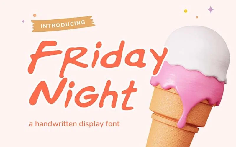 friday night typeface
