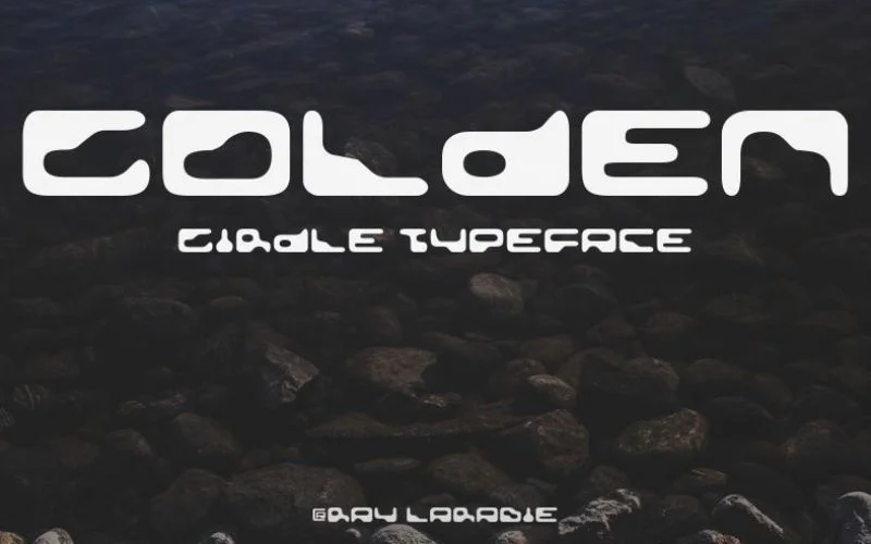 golden girdle typeface