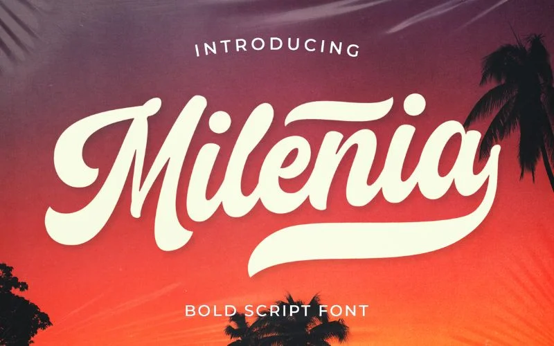 milenia 90s fonts