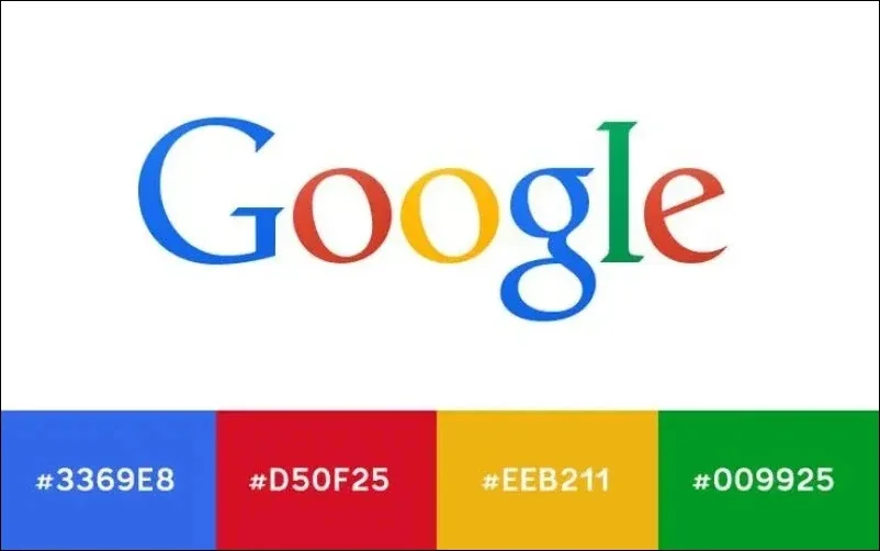 google logo colors