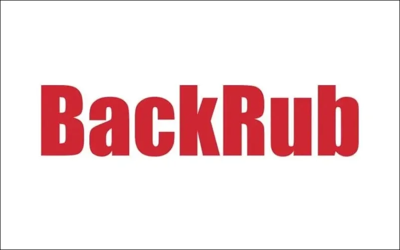 backrub logo