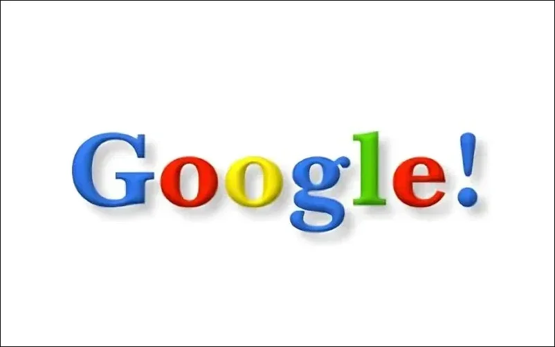 first logo in the google logo evolution