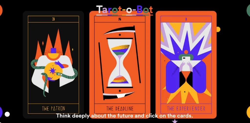 tarrot-o-bot website