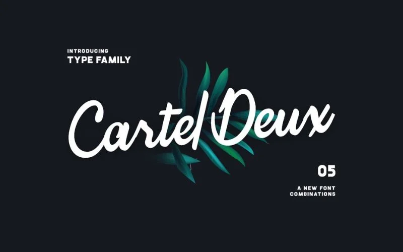 caterl deux typeface