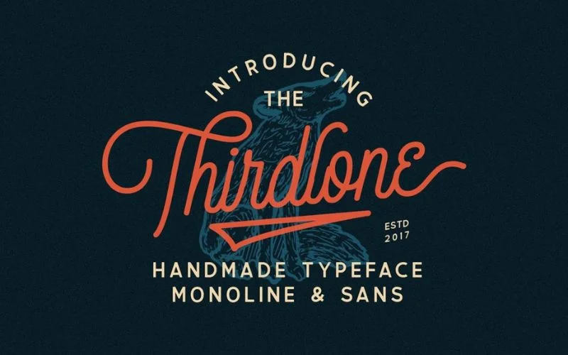 thirdlone font