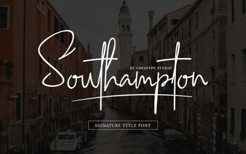 southampton font