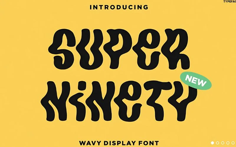 super ninety font
