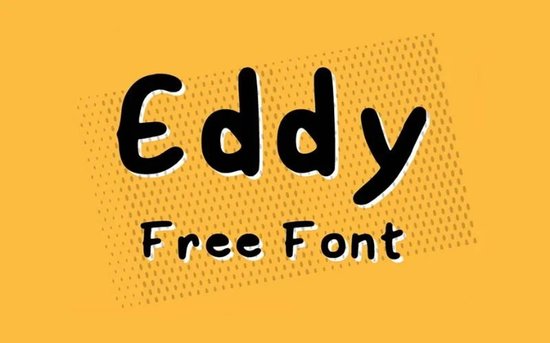 best free handwritten fonts- eddy