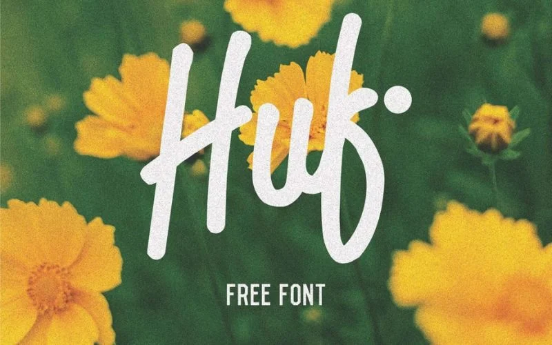 best free handwritten fonts- huf