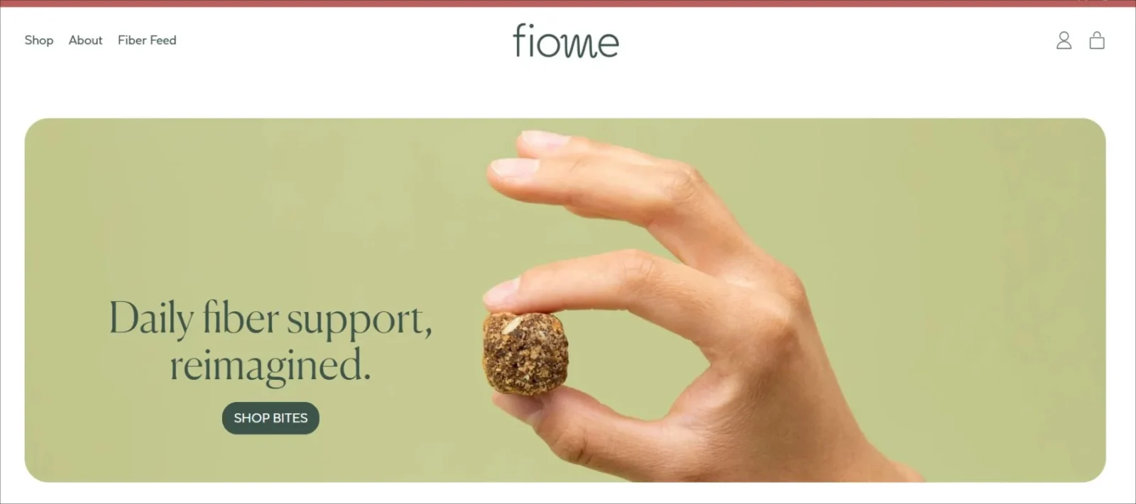 clean site focusing on navigation and minimalism