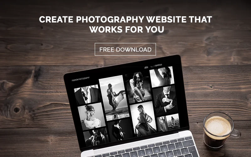 learn to create a photography website for free