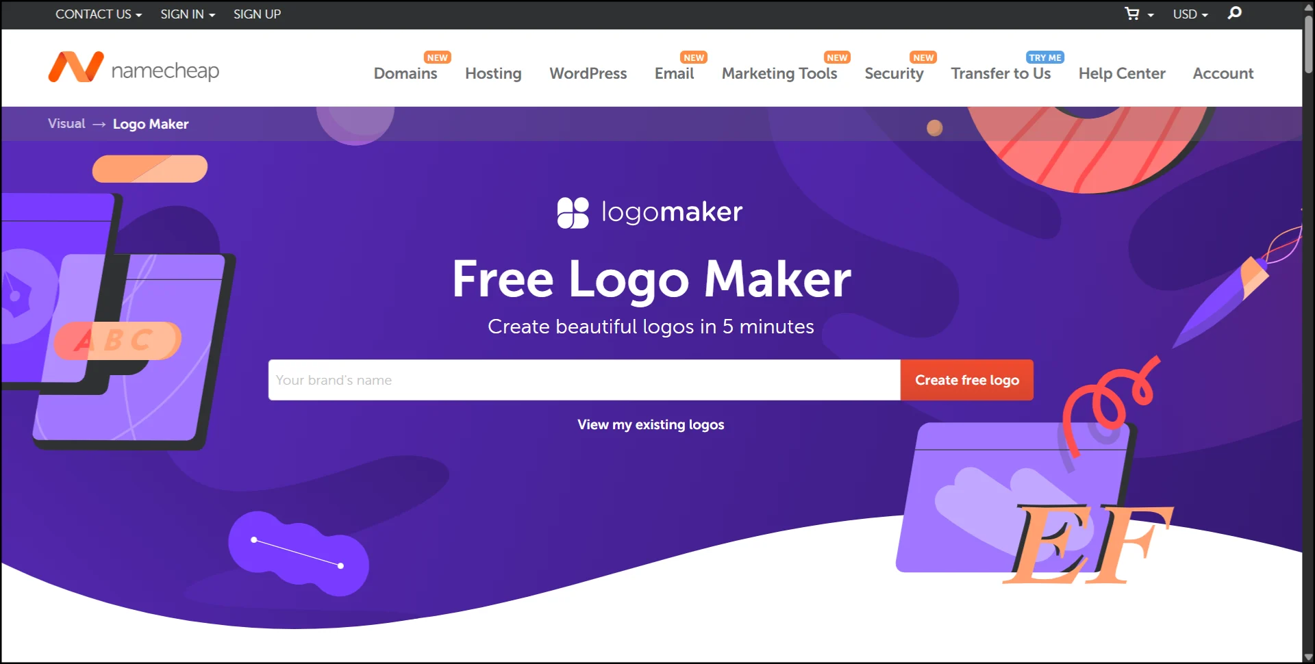 Namecheap Logo Maker