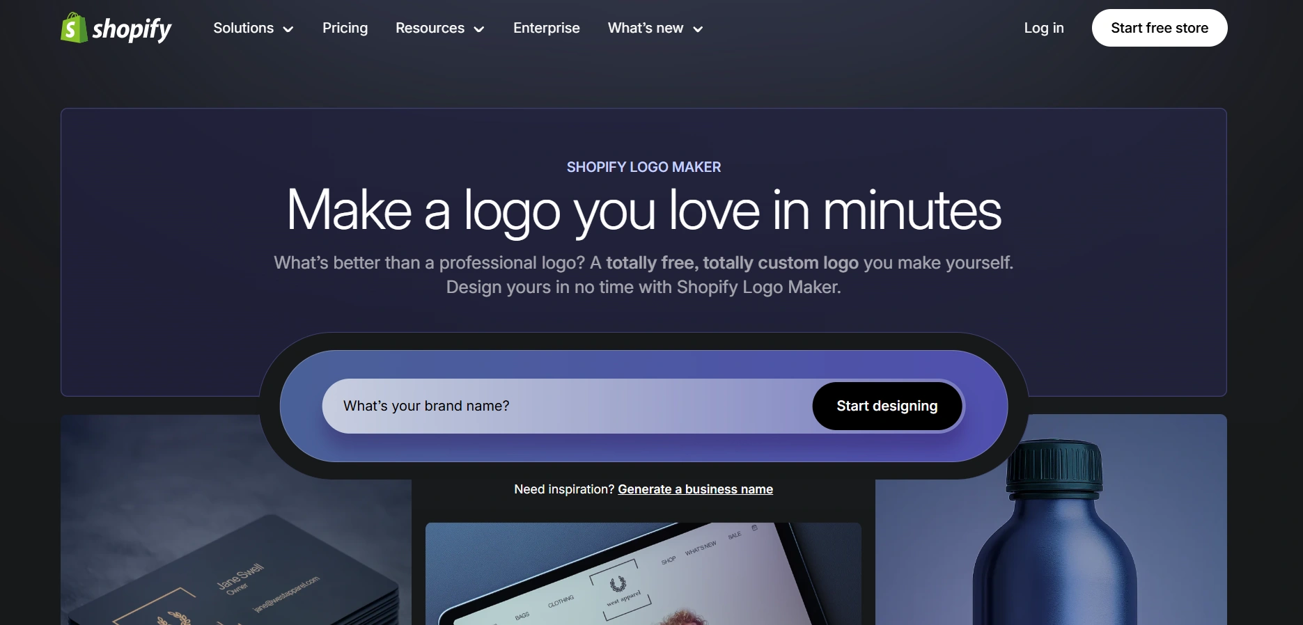 Hatchful by Shopify AI Logo Maker